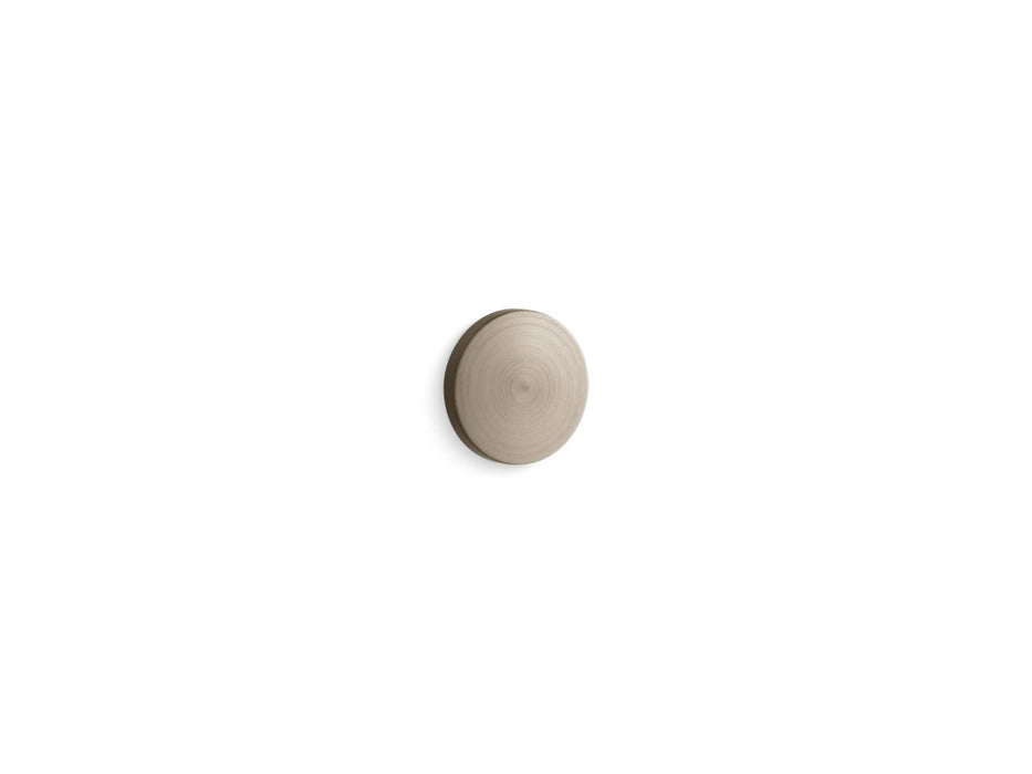 KOHLER K-4061 Escale Bathroom sink overflow caps, vibrant brushed bronze