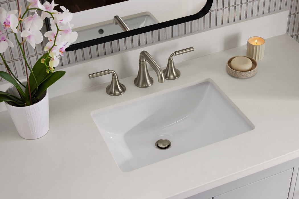 KOHLER K-40637-BD1 Kresla 24" bathroom vanity cabinet with sink and quartz top, atmos grey - view 3