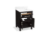 KOHLER K-40637-BD1 Kresla 24" bathroom vanity cabinet with sink and quartz top, carbon oak - view 2