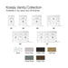 KOHLER K-40637-BD1 Kresla 24" bathroom vanity cabinet with sink and quartz top, light oak - view 5