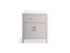 KOHLER K-40638-BD1 Kresla 30" bathroom vanity cabinet with sink and quartz top, atmos grey - view 4