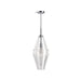 KOHLER K-42195-PE01 Simplice Diamond pendant, polished chrome