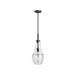 KOHLER K-42196-PE01 Simplice 8" teardrop pendant, matte black