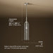 3/4 view of product with dimensions