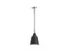KOHLER K-42201-PE01 Varla 9" pendant, polished chrome matte black - view 2
