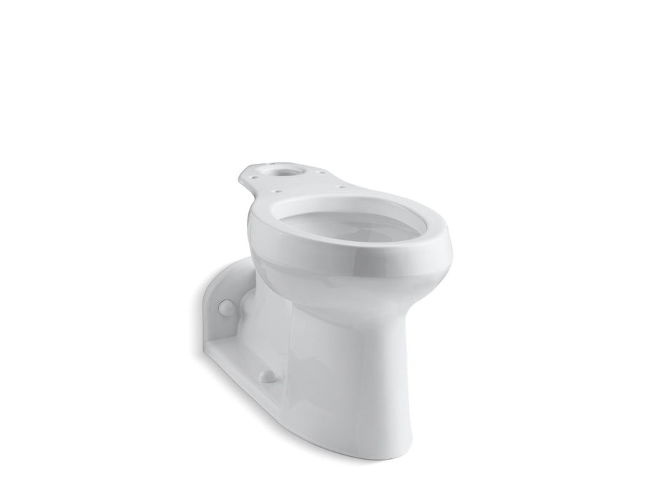 KOHLER K-4305 Barrington Elongated toilet bowl, white