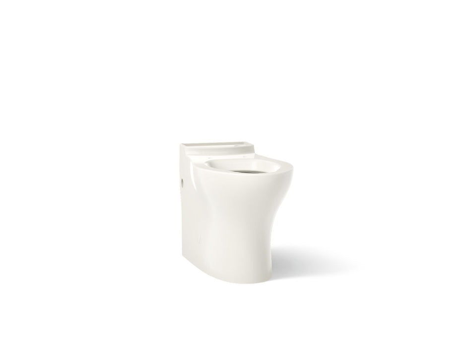 KOHLER K-4326 Persuade Elongated toilet bowl with skirted trapway, biscuit