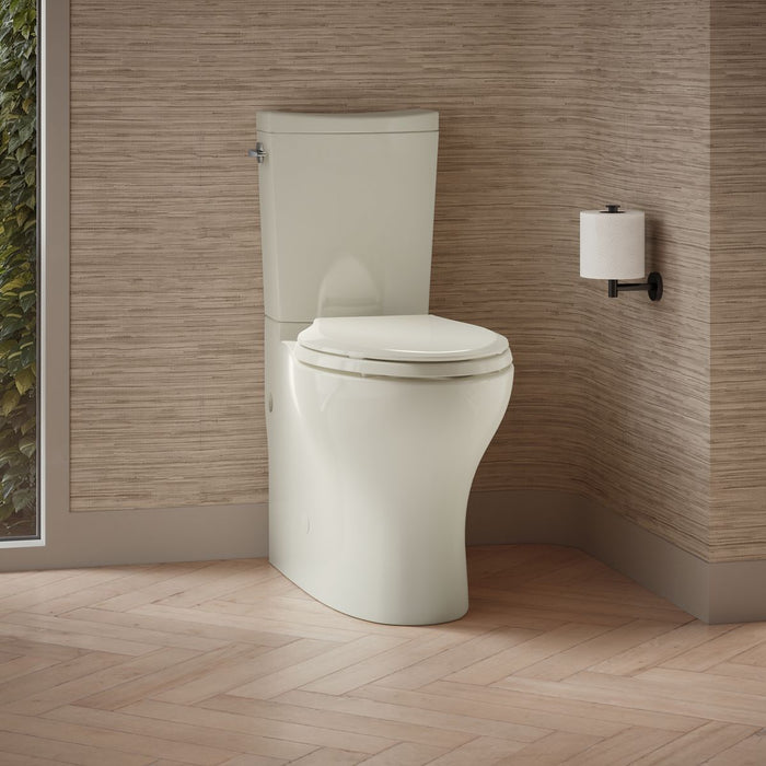 KOHLER K-4326 Persuade Elongated toilet bowl with skirted trapway, biscuit - view 2