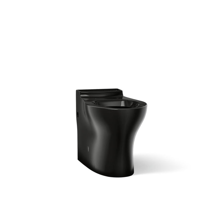 KOHLER K-4326 Persuade Elongated toilet bowl with skirted trapway, black black - view 5