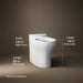 KOHLER K-4326 Persuade Elongated toilet bowl with skirted trapway, white - view 3