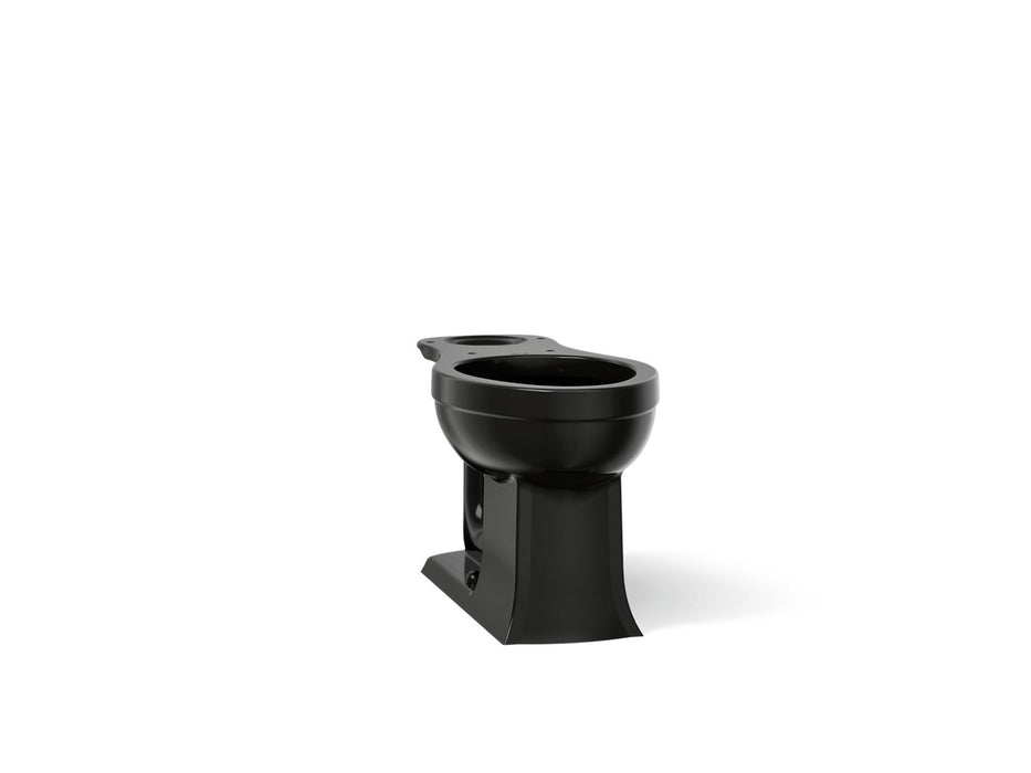 KOHLER K-4356 Archer Elongated toilet bowl, black black