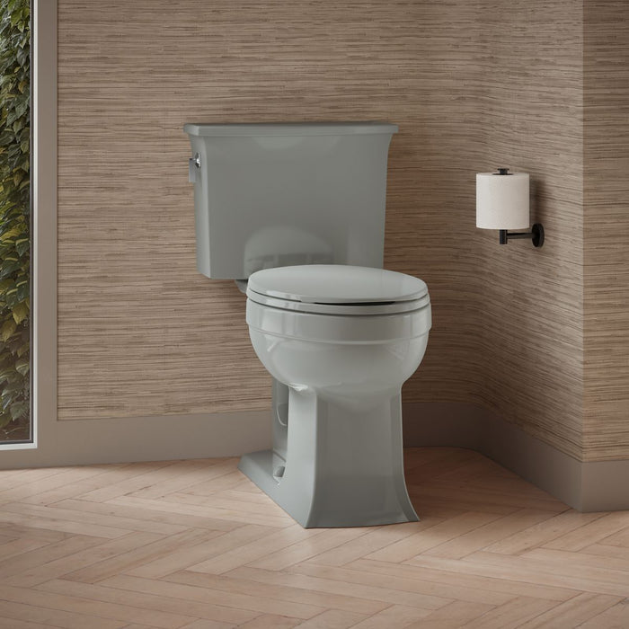 KOHLER K-4356 Archer Elongated toilet bowl, ice grey - view 2
