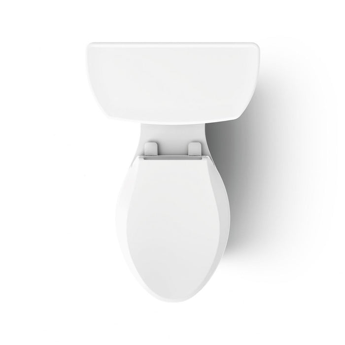 KOHLER Highline Comfort Height Two-Piece Elongated 1.28 GPF Toilet in White (K-43999-0) - White