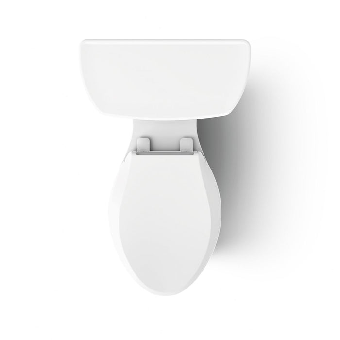 KOHLER Highline Comfort Height Two-Piece Elongated 1.28 GPF Toilet in White (K-43999-RA-0) - White
