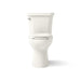 KOHLER Highline Comfort Height Two-Piece Elongated 1.28 GPF Toilet in White (K-43999-U-0) - Biscuit
