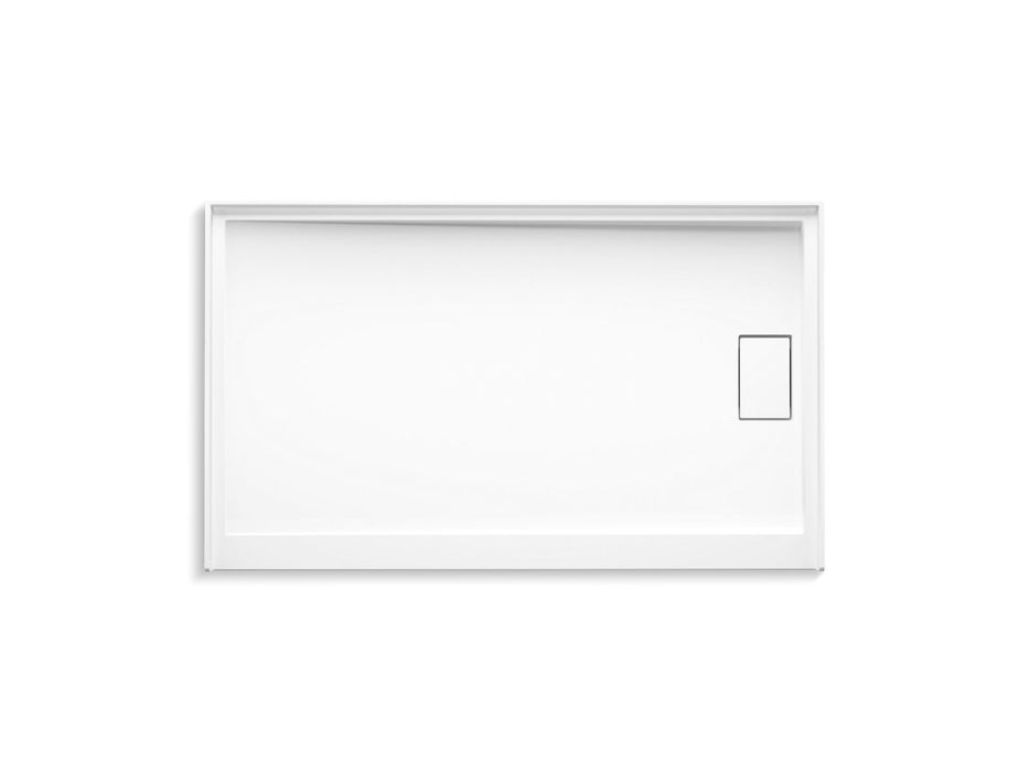 KOHLER K-44154 Stoneridge 60" x 36" alcove shower base, right drain