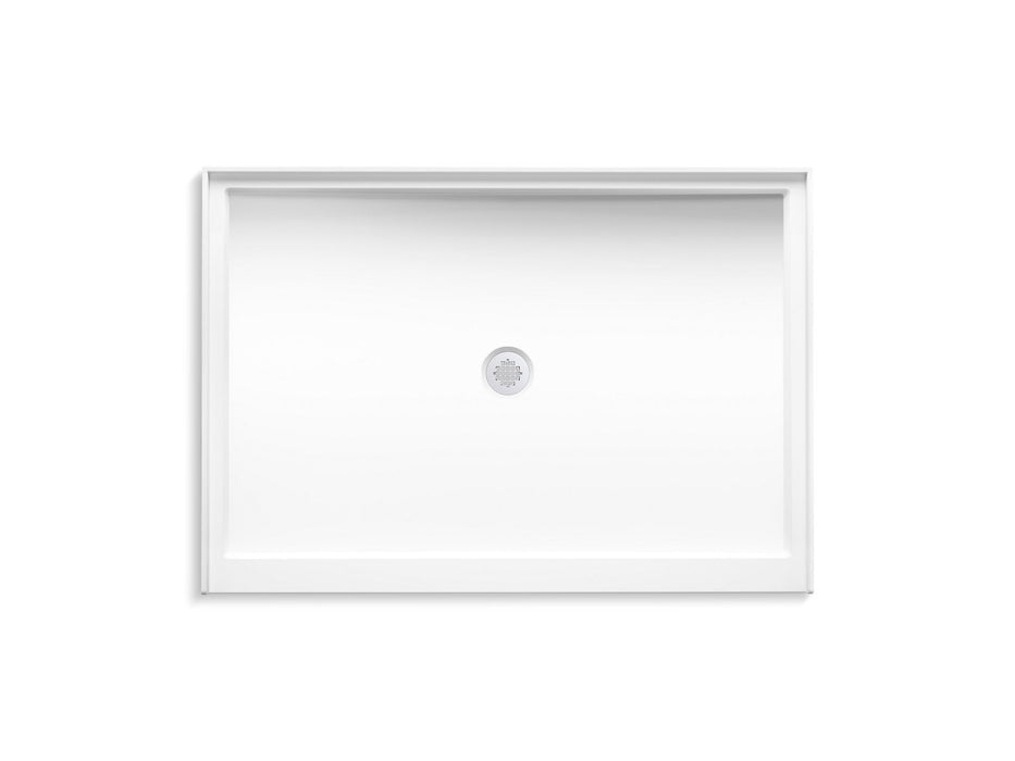 KOHLER K-44157 Stoneridge 60" x 42" alcove shower base, center drain