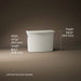 KOHLER K-4431 Archer Toilet tank, 1.28 gpf, biscuit - view 5