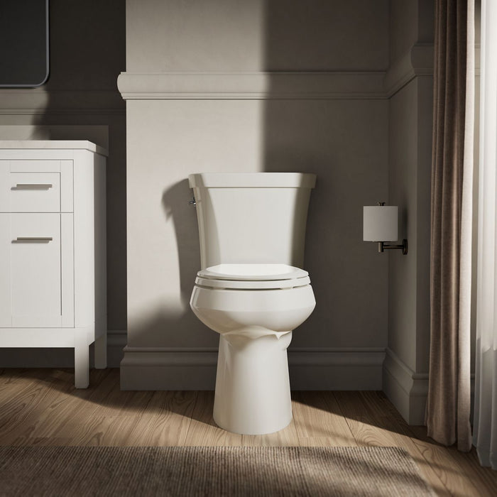 KOHLER K-4458 Wellworth Toilet tank, dual-flush, biscuit - view 4