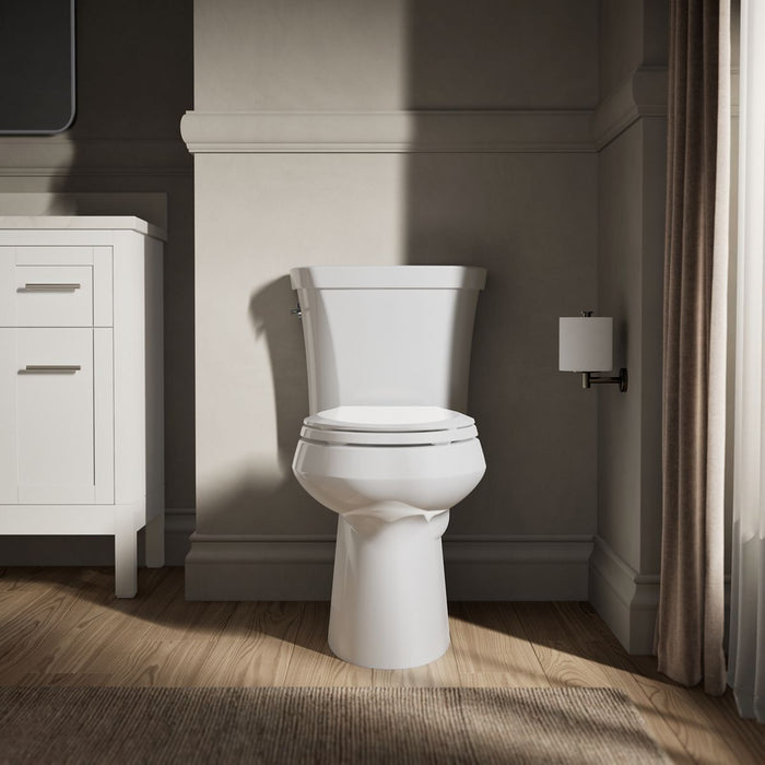 KOHLER K-4458 Wellworth Toilet tank, dual-flush, white - view 3