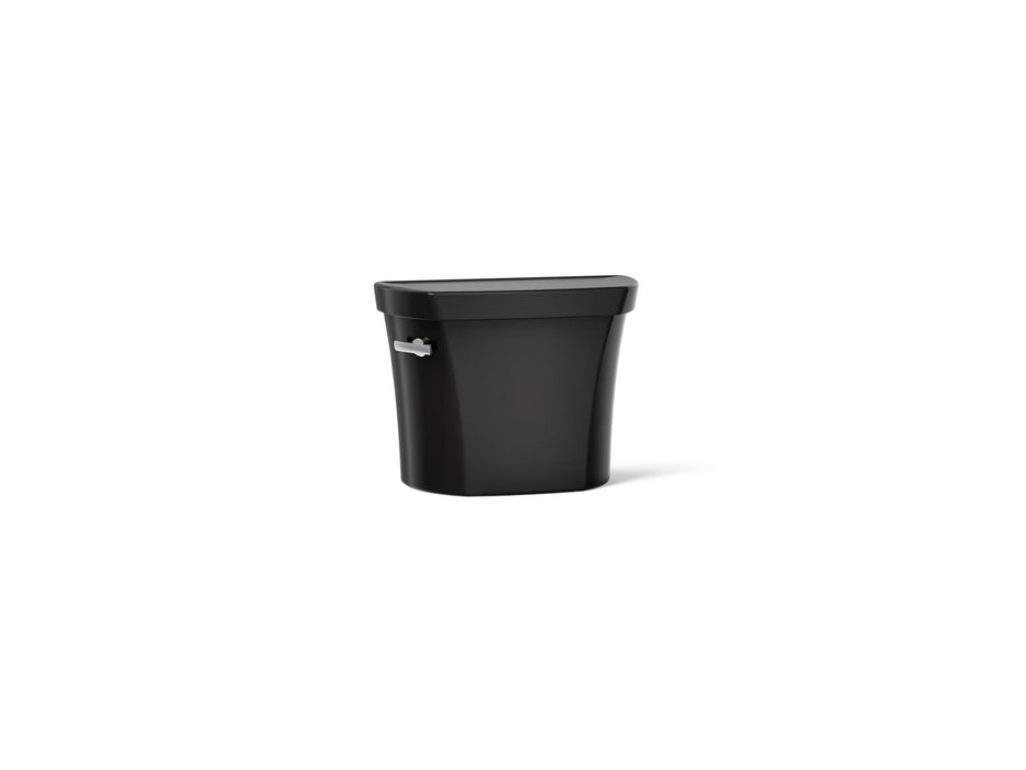 KOHLER K-4467-T Wellworth Toilet tank, 1.28 gpf, black black