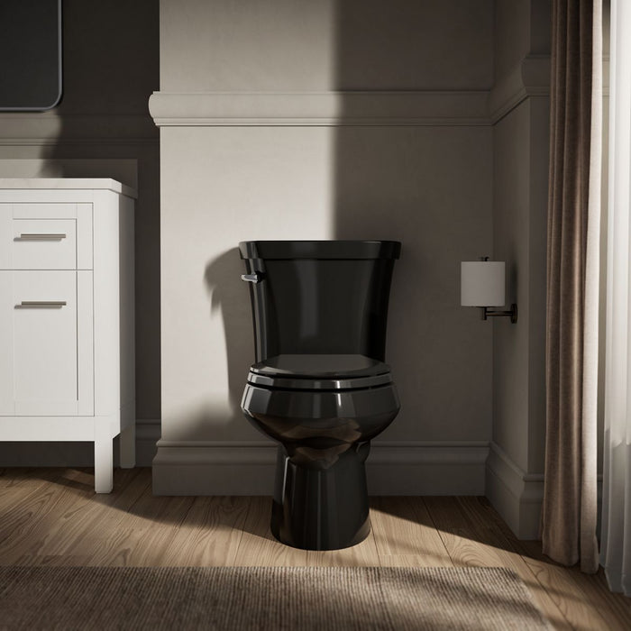 KOHLER K-4468 Wellworth Toilet tank, 1.6 gpf, black black - view 3