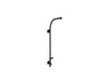 KOHLER K-45209 HydroRail-R HydroRail Arch bath/shower column, matte black