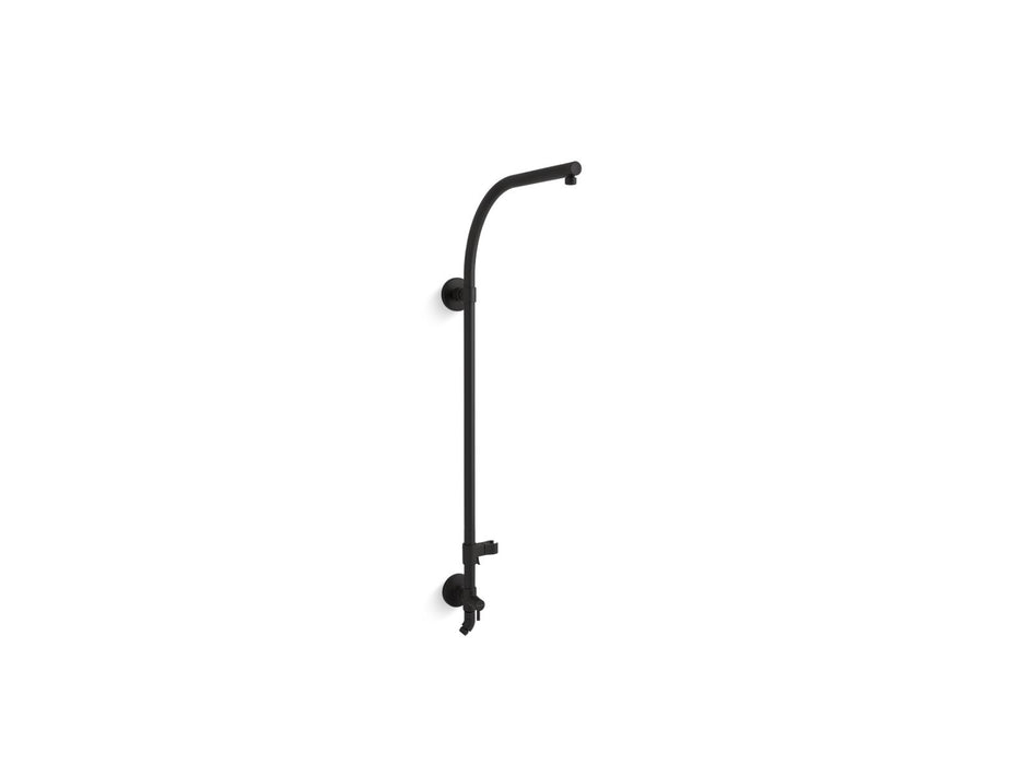 KOHLER K-45209 HydroRail-R HydroRail Arch bath/shower column, matte black