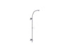 KOHLER K-45209 HydroRail-R HydroRail Arch bath/shower column, polished chrome