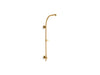 KOHLER K-45209 HydroRail-R HydroRail Arch bath/shower column, vibrant brushed moderne brass