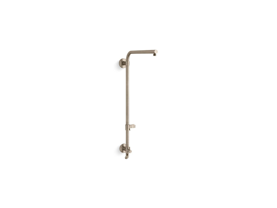 KOHLER K-45210 HydroRail-R HydroRail Beam bath/shower column, vibrant brushed bronze