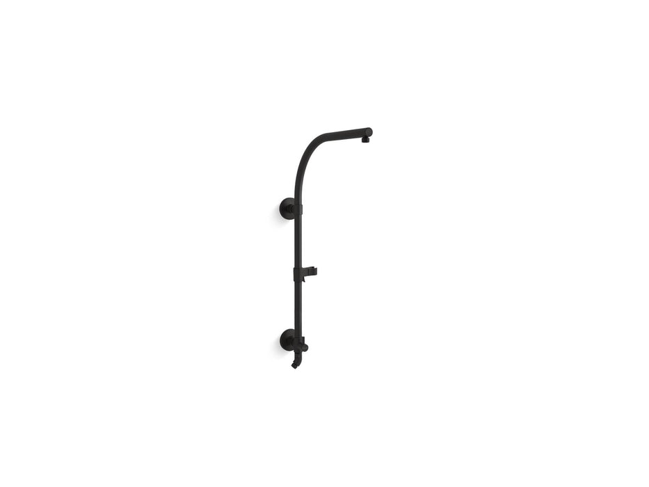 KOHLER K-45211 HydroRail-R HydroRail Arch shower column, matte black