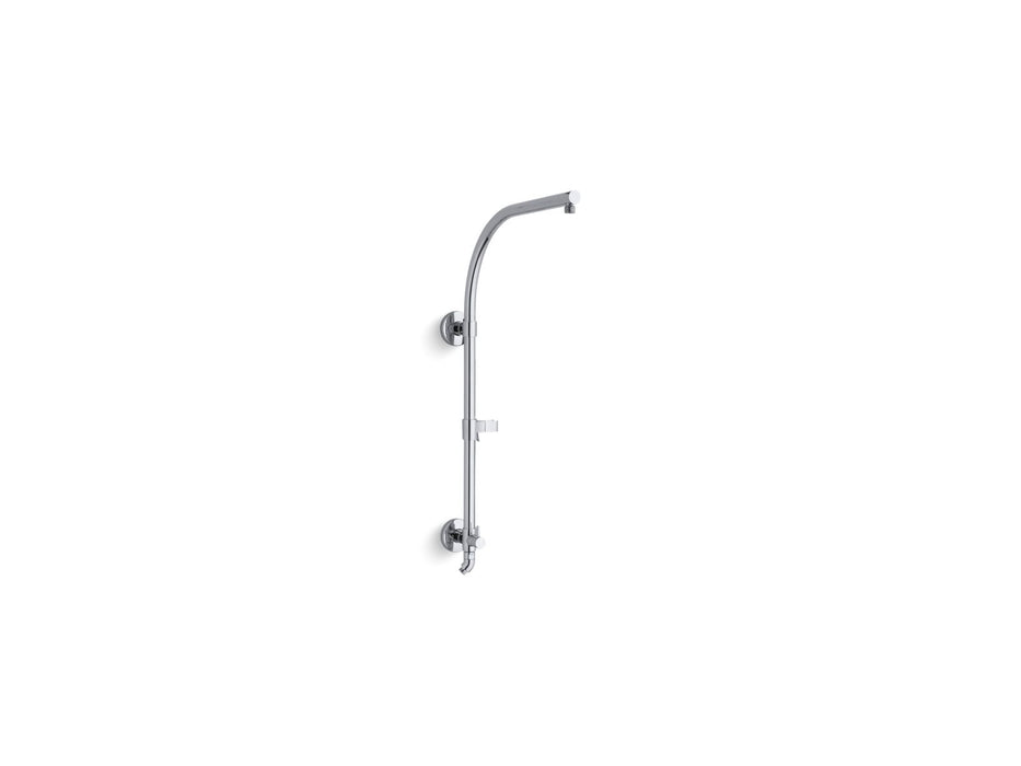 KOHLER K-45211 HydroRail-R HydroRail Arch shower column, polished chrome
