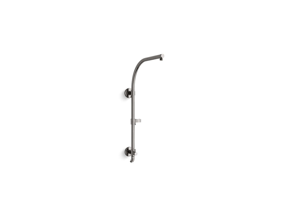 KOHLER K-45211 HydroRail-R HydroRail Arch shower column, vibrant titanium