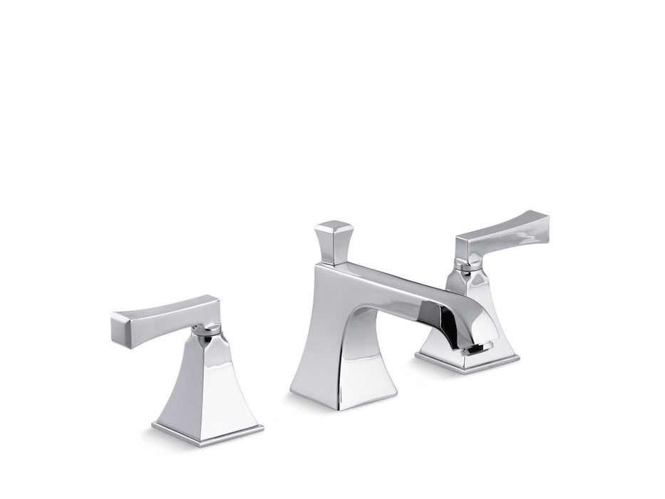 KOHLER K-454-4V Memoirs Widespread bathroom sink faucet, 1.2 gpm