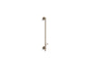 KOHLER K-45903 HydroRail-H HydroRail Bath/shower column, vibrant brushed bronze