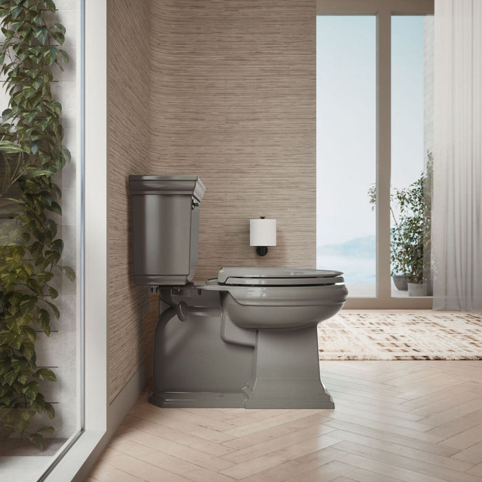KOHLER K-4636-RL Cachet ReadyLatch Quiet-Close elongated toilet seat