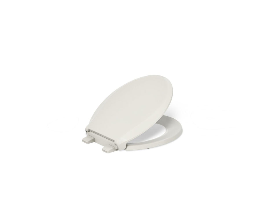 KOHLER K-4639-RL Cachet ReadyLatch Quiet-Close round-front toilet seat