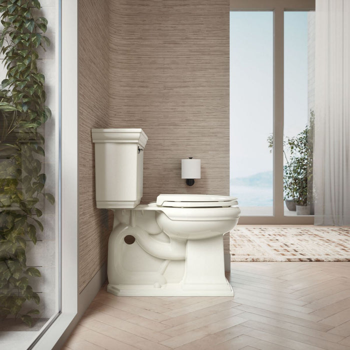KOHLER K-4639-RL Cachet ReadyLatch Quiet-Close round-front toilet seat