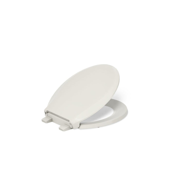 KOHLER K-4639-RL Cachet ReadyLatch Quiet-Close round-front toilet seat