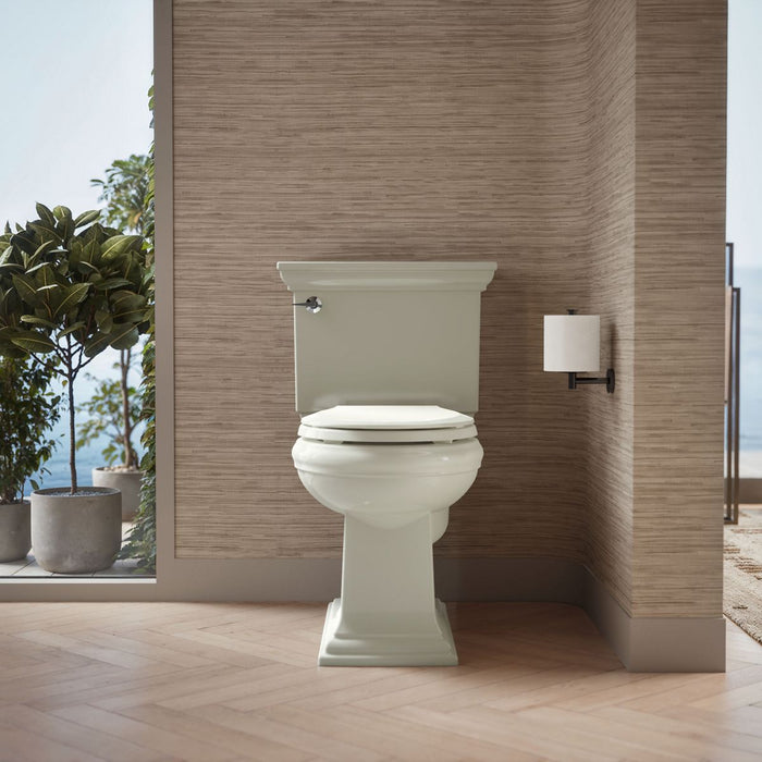 KOHLER K-4639-RL Cachet ReadyLatch Quiet-Close round-front toilet seat