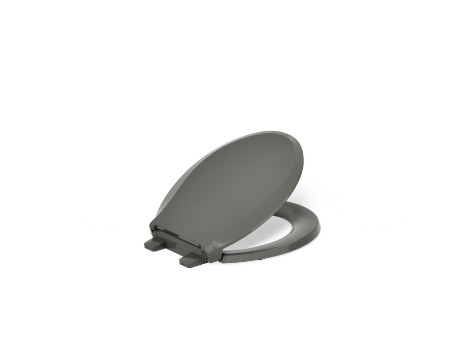KOHLER K-4639-RL Cachet ReadyLatch Quiet-Close round-front toilet seat