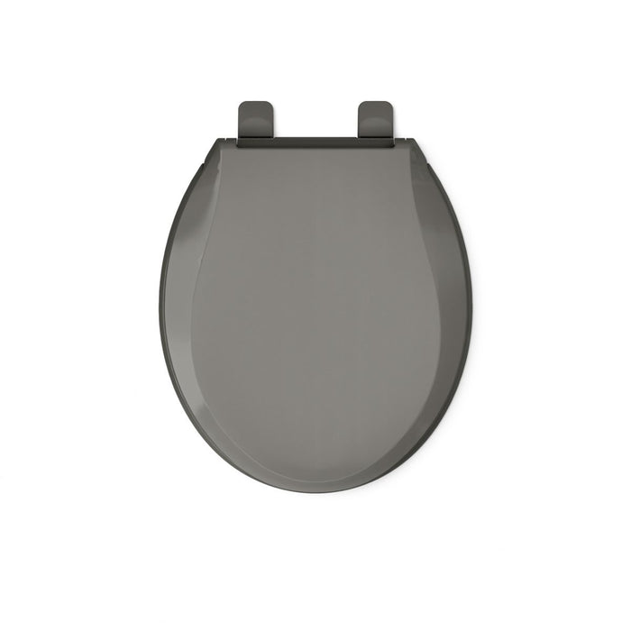 KOHLER K-4639-RL Cachet ReadyLatch Quiet-Close round-front toilet seat