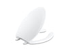 KOHLER K-4650 Lustra Elongated toilet seat, white
