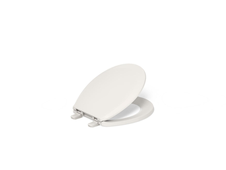 KOHLER K-4662 Lustra Quick-Release round-front toilet seat, innocent blush