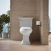 KOHLER K-4662 Lustra Quick-Release round-front toilet seat, white - view 4