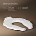 KOHLER K-4686-A Primary Commercial round-front toilet seat with antimicrobial agent, white - view 4