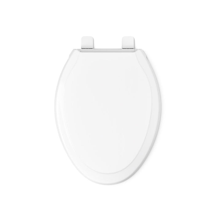 KOHLER K-4734-RL Rutledge ReadyLatch Quiet-Close elongated toilet seat, white - view 2