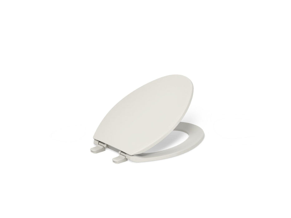 KOHLER K-4774 Brevia Quick-Release elongated toilet seat, almond