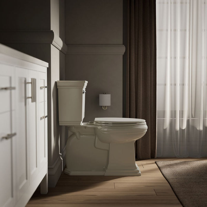 KOHLER K-4774 Brevia Quick-Release elongated toilet seat, almond - view 3
